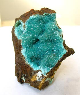 Ste-Marie-aux-Mines 2008 - Cuprian Adamite from Ojuela Mine