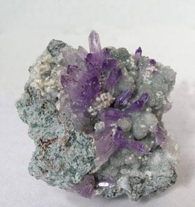 Ste-Marie-aux-Mines 2008 - Amethyst from Sardinia
