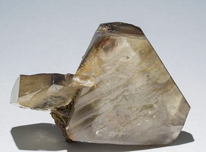 Baryte with Pyrite. Rear