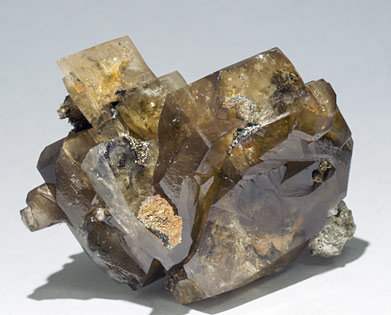 Baryte with Pyrite. 