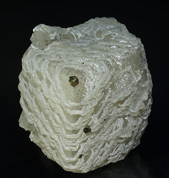 Calcite-Dolomite with Pyrite and Muscovite. Front