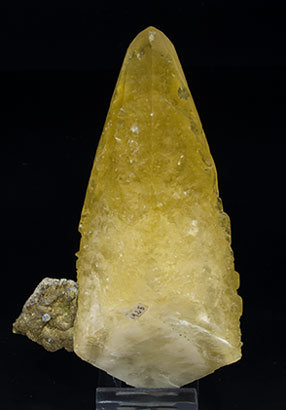 Calcite with Pyrite and Galena. Rear