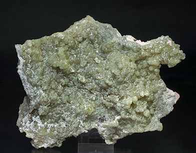 Clinozoisite-Epidote with Prehnite, Microcline and Quartz. Rear