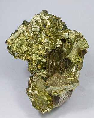 Chalcopyrite with Siderite. Side