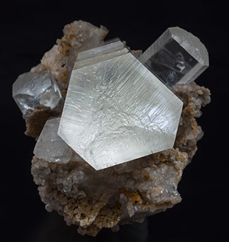 Doubly terminated Calcite. Top