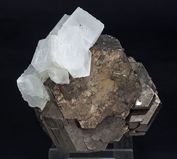 Pyrrhotite with Calcite and Quartz. Top