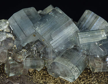 Fluorapatite with Pyrite and carbonates. 