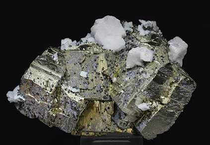 Pyrite with Dolomite and Sphalerite. 