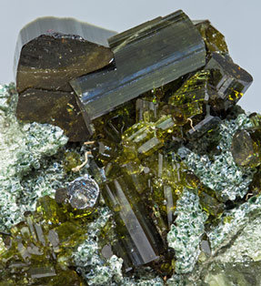 Vesuvianite with Chlorite. 