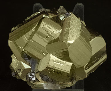 Pyrite with Quartz and Tetrahedrite. Front