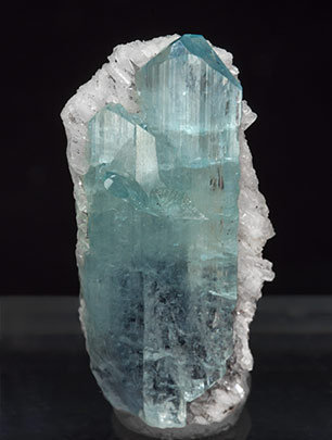 Euclase with Calcite. Front
