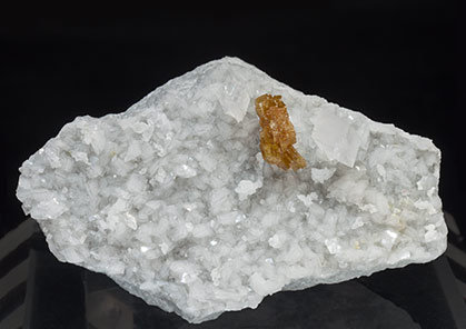 Hydroxylbastnsite-(Ce) with Dolomite. 