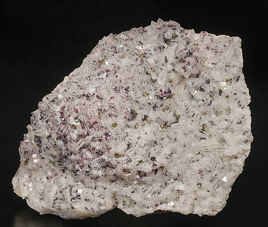 Cinnabar with Chalcopyrite and Dolomite. 