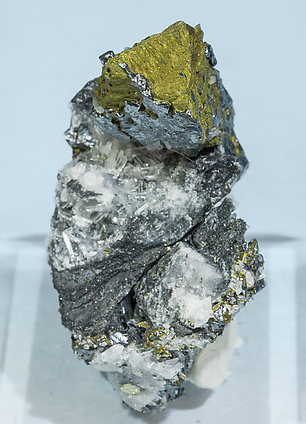 Acanthite with Chalcopyrite.