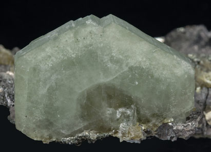 Fluorapatite with Arsenopyrite and Muscovite. Rear