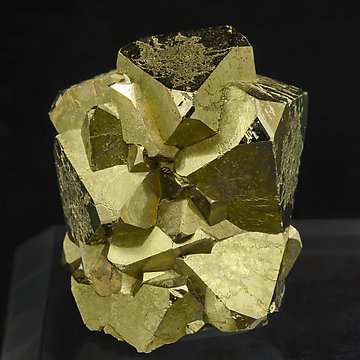 Octahedral Pyrite. Front