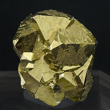 Octahedral Pyrite. Rear