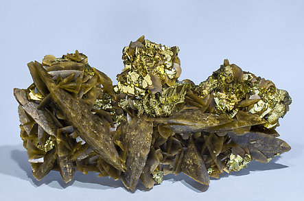 Chalcopyrite with Siderite. 