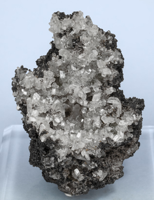 Tarbuttite with Parascholzite-Scholzite. Front