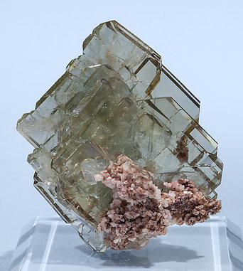Baryte with Dolomite. Rear