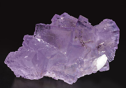 Fluorite with Baryte and inclusions.