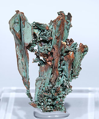 Copper with Malachite.