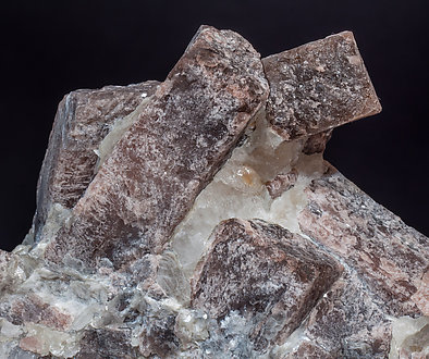 Andalusite  with Quartz and Mica. 