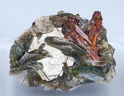 Rutile with Muscovite. 