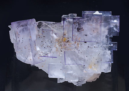 Fluorite with inclusions. Top