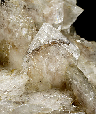 Baryte with inclusions. 