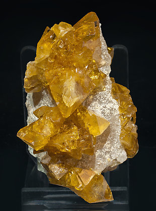 Baryte with Quartz. Front