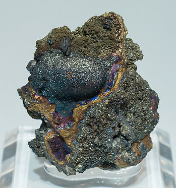 Sb-rich Tennantite-(Fe) with Pyrite. 