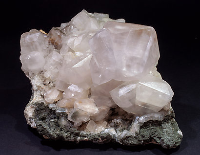 Calcite with Chlorite. Side