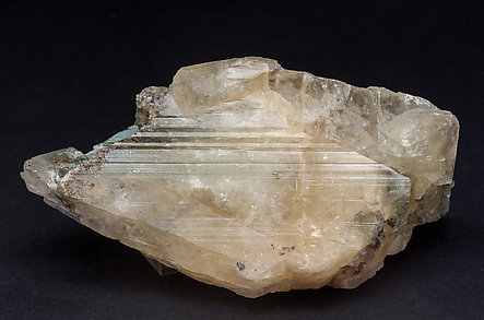 Ba-rich Microcline (variety hyalophane) with Rutile inclusions.