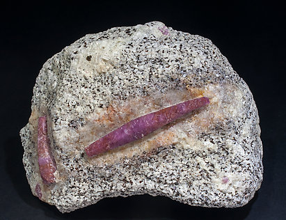 Corundum with Calcite.