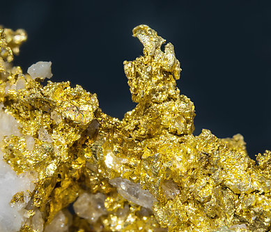 Gold (spinel twin). 