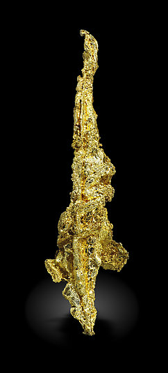 Oro (macla de la espinela). Vista posterior / Foto: Joaquim Calln