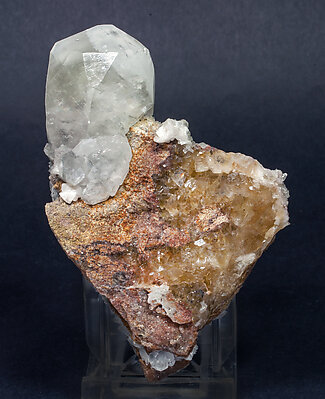 Calcite with Fluorite and Dolomite. 