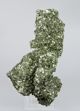 Marcasite (Sperkise twinn) with Pyrite. 