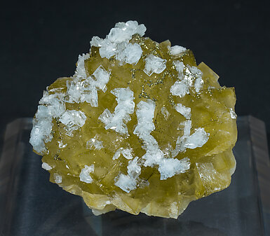 Fluorite with Baryte and Pyrite. 