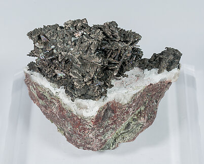 Bismuth with Calcite. Top