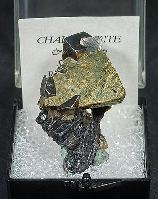 Chalcopyrite with Arsenopyrite. Front