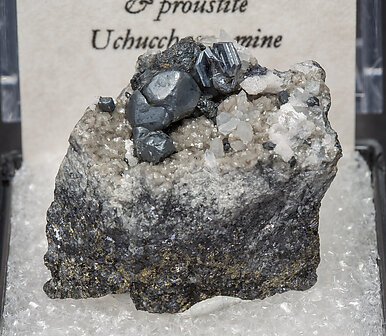 Pearceite with Proustite. 