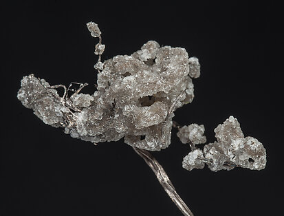 Silver with Calcite. Detail / Photo: Joaquim Calln