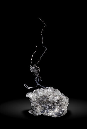 Silver with Calcite. Rear / Photo: Joaquim Calln