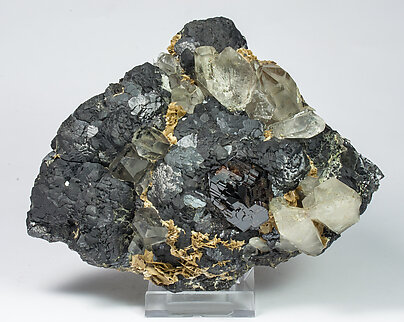 Cassiterite with Sphalerite, Quartz and Siderite. 