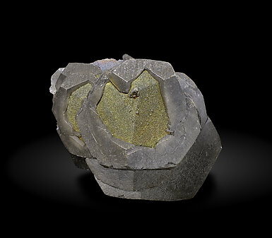 Calcite with Pyrite. Top / Foto: Joaquim Calln