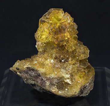 Fluorite with Pyrite.