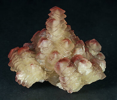 Calcite. Front with light behind