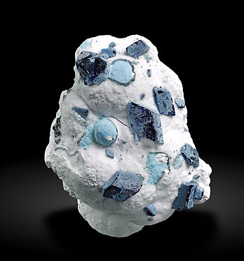 Henmilite coated by Calcite and on Olshanskyite.